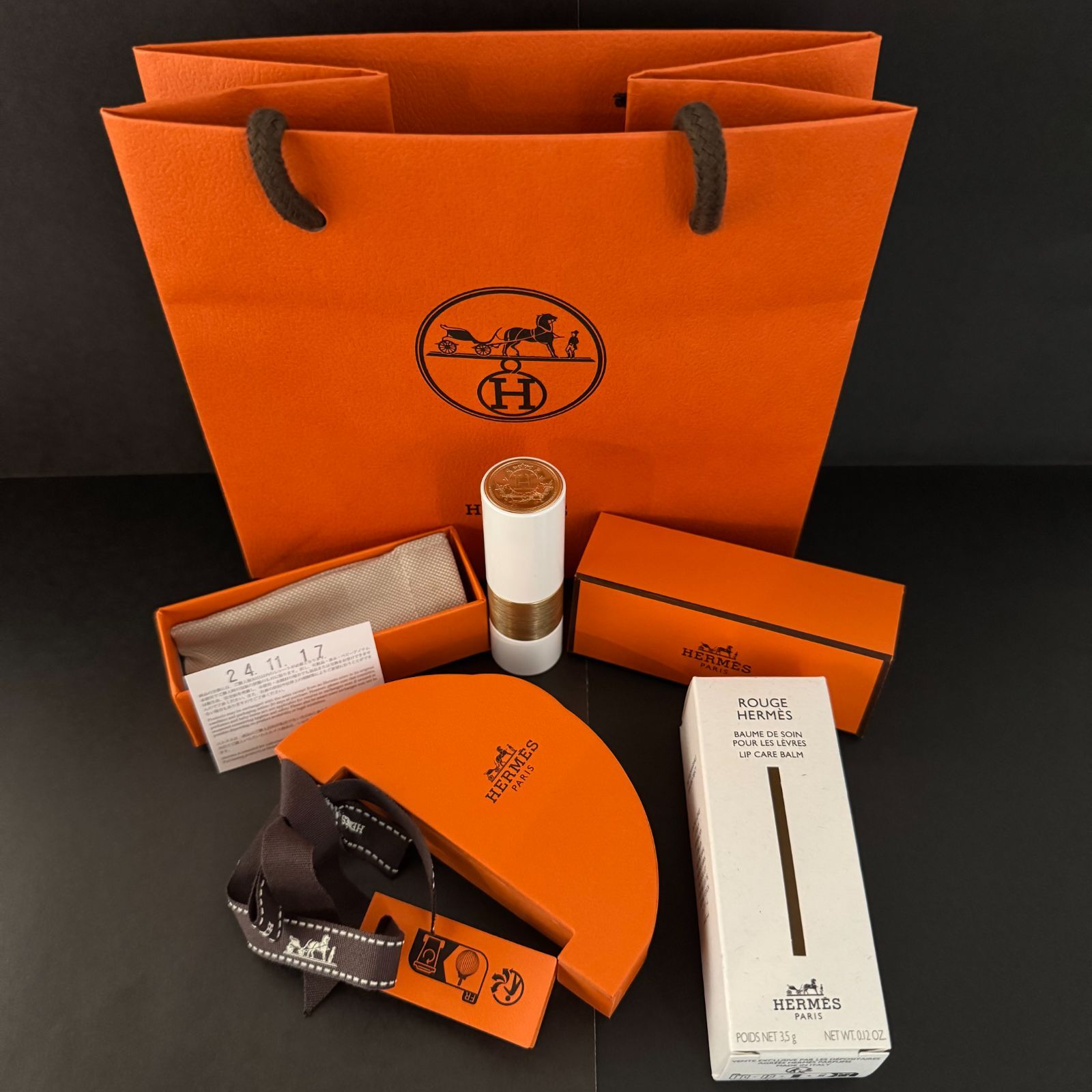 新品未使用》 HERMES エルメス リップバーム ルージュ エルメス