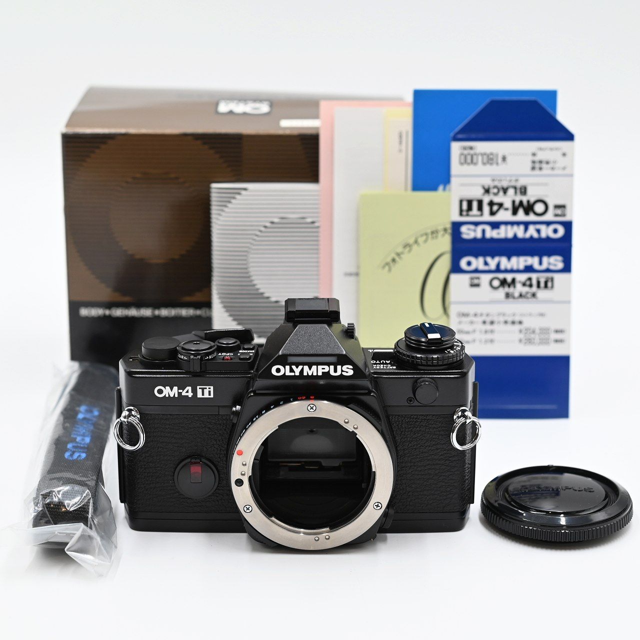 OLYMPUS オリンパス OM-4 Ti ボディ ブラック フィルムカメラ