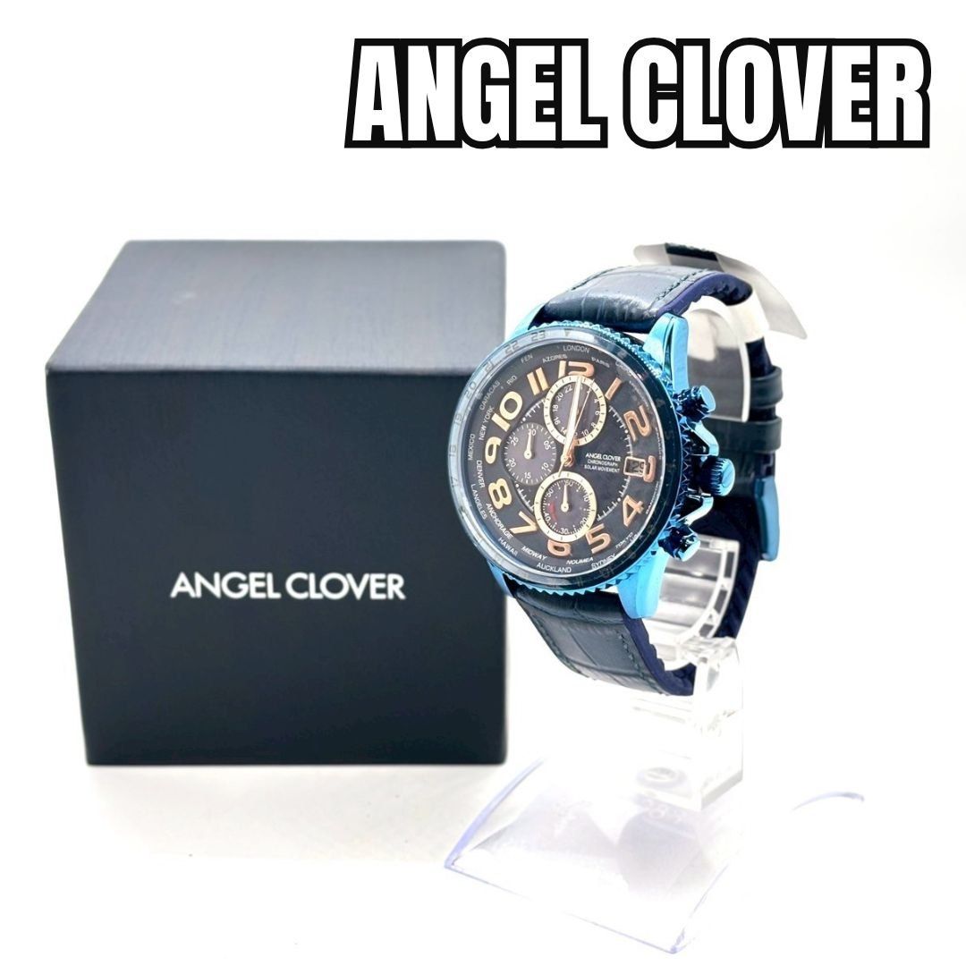 新品未使用！エンジェルクローバーメンズ腕時計 47MM  DU47SNV-NV ANGEL CLOVER Angel Clover エンジェルクローバー 腕時計