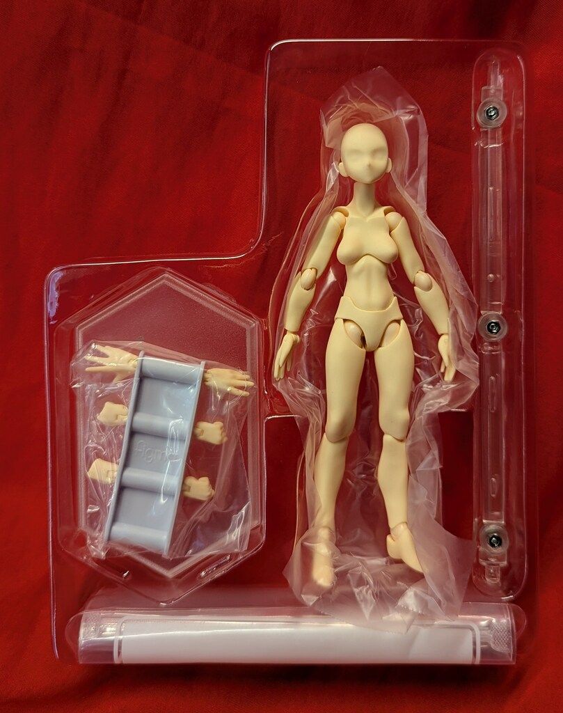 figma archetype フレッシュカラー　she3個　he1個　セット figma-archetype-she-flesh-