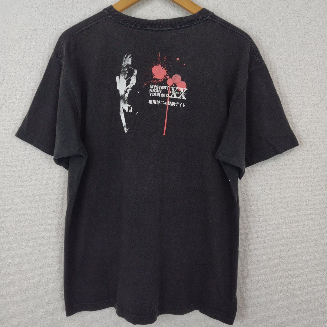 稲川淳二　Tシャツ ブラック 未使用 2025年最新】稲川淳二 tシャツの人気アイテム - メルカリ