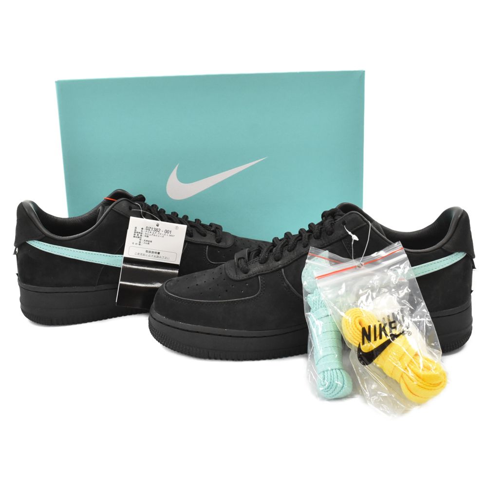 NIKE (ナイキ) × TIFFANY&CO AIR FORCE1 LOW 1837 BLACK DZ1382-001 ...