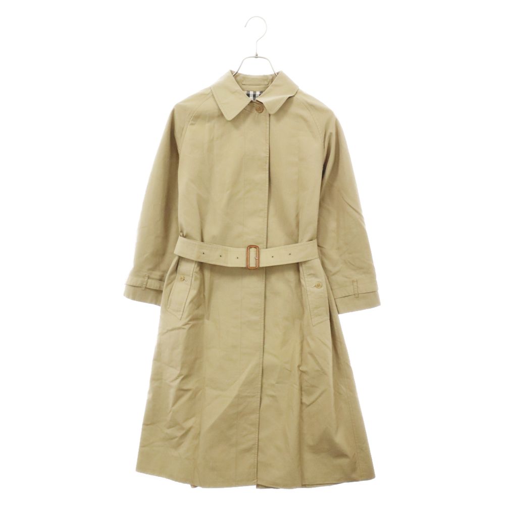 バーバリー ステンカラーコート ベージュ 90s BURBERRY - バーバリーズ 90s ステンカラーコート ベージュ系