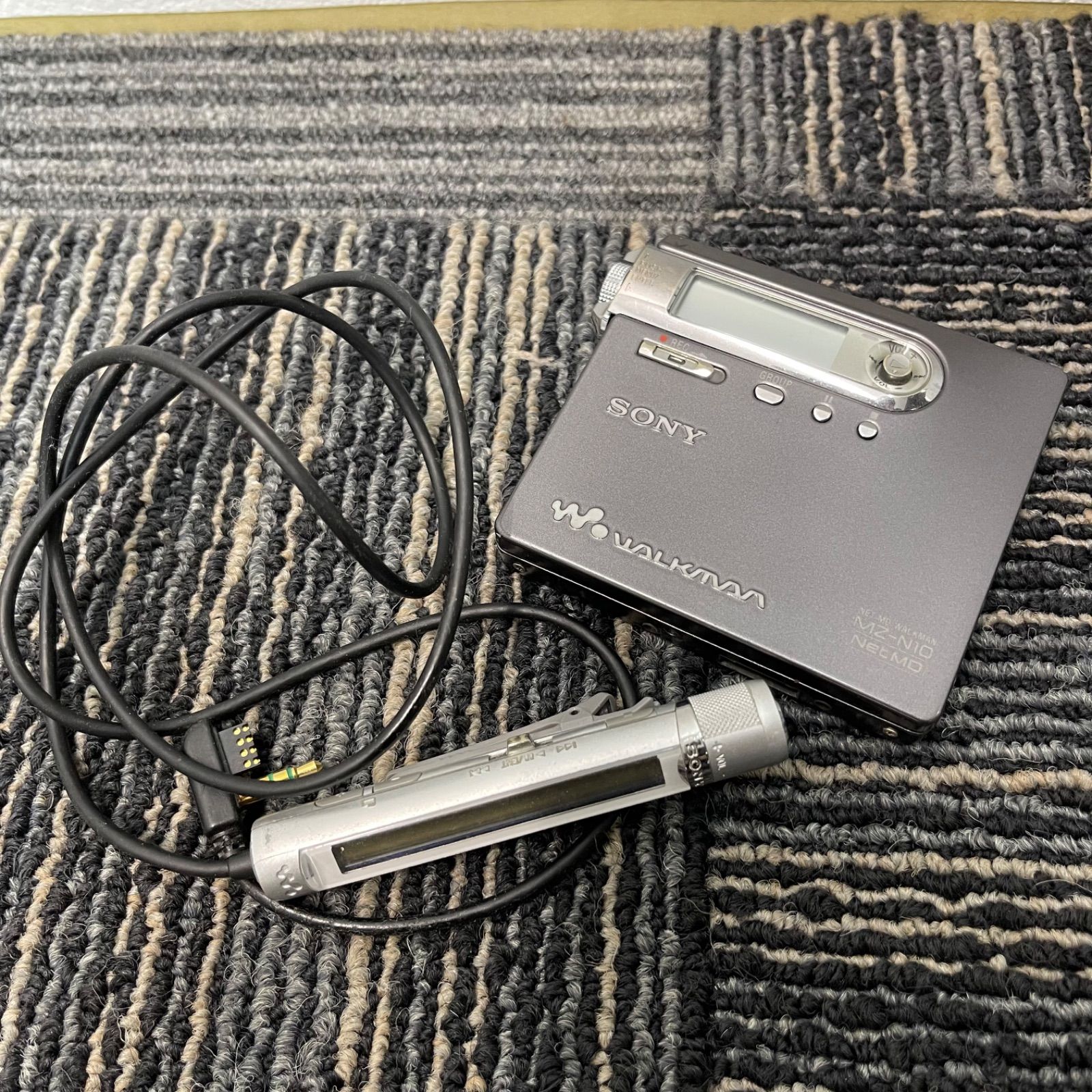 SONY MZ-N10 ポータブルMDプレーヤー ジャンク SONY MDウォークマン MZ