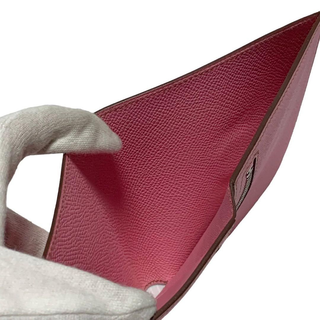 HERMES エルメス 財布 クリック12 ピンク 美品 箱付き 刻印 美品 HERMES エルメス 財布 クリック12 ピンク 美品 箱付き 刻印 美品