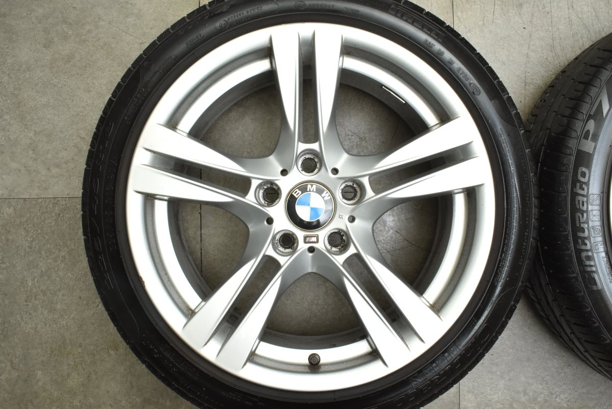 バリ溝】BMW E84 X1 Mスポーツ 純正 18in 8J +30 9J +41 PCD120 ダブル 