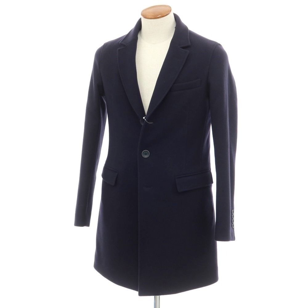 Herno ネイビー チェスターコート 46 HERNO(ヘルノ) CA0057U Chester coat チェスターコート