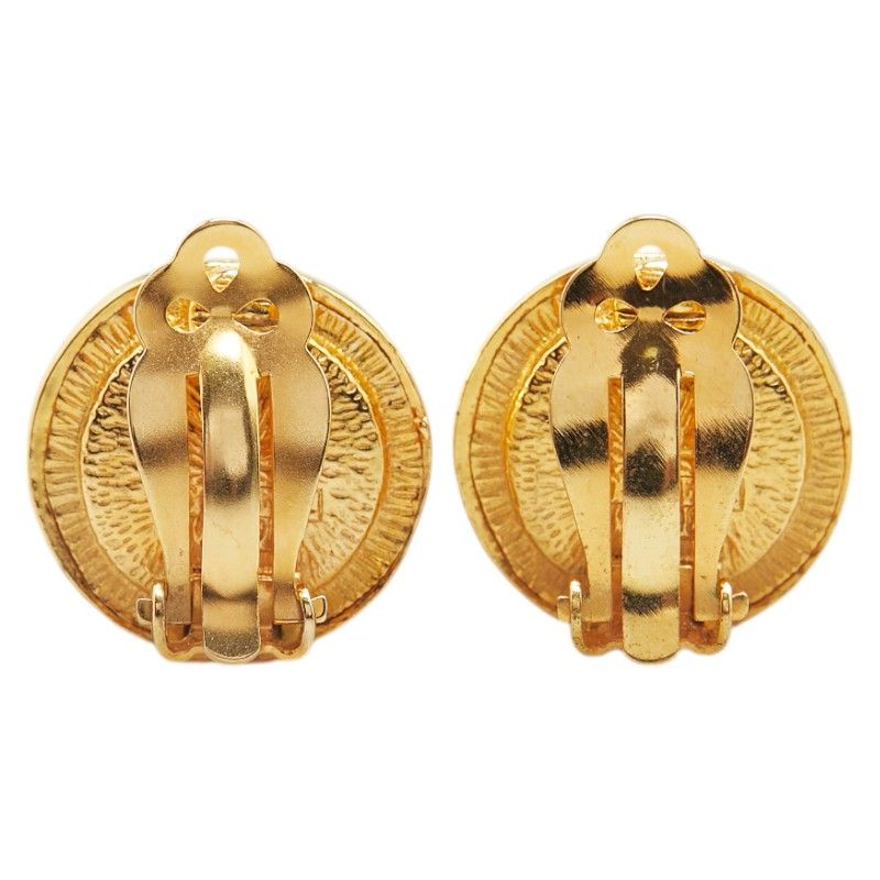 シャネル ラインストーン ゴールド メッキ フェイクパール レディース  