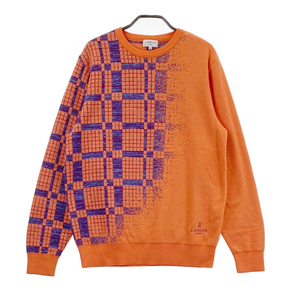 サイズ：38 LANVIN SPORT ランバン スポール ニットセーター 総柄