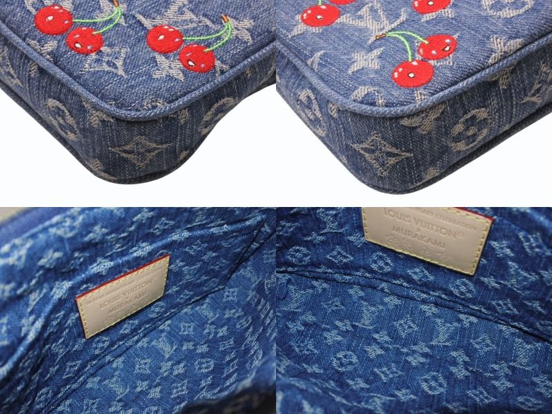 新品未使用 LOUIS VUITTON ルイヴィトン モノグラム デニム