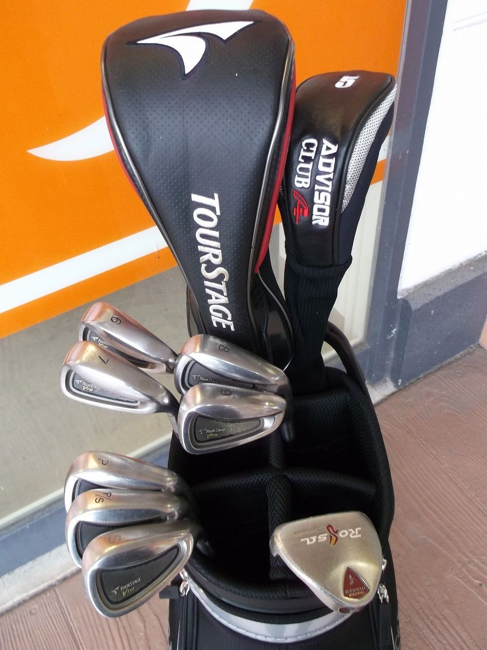 TOURSTAGE メンズセット 10本セット フレックス S/R ブリヂストン