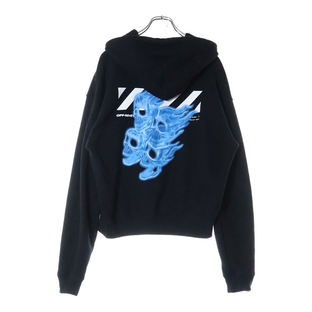オフホワイト♦セール オシャレ メンズ オススメ OFF-WHITE (オフホワイト) Diagonal Skulls Graphic Hoodie