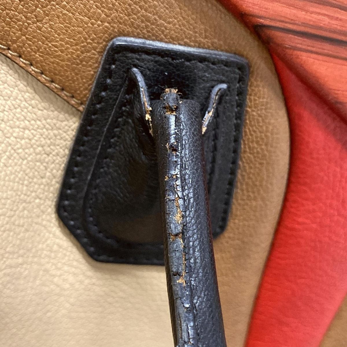 ブラウン×ベージュ×マルチ 2WAY