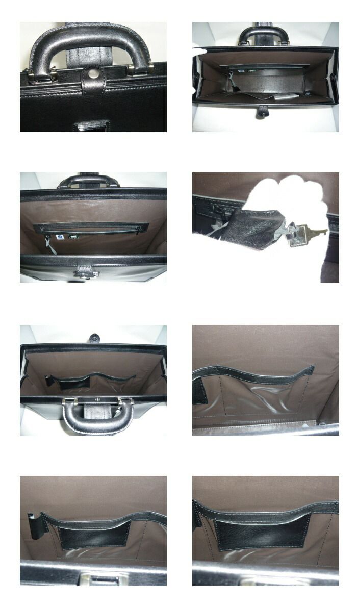 ブルックスブラザーズ ガーメントバッグ ブリーフケース 旅行 レザー 2way zipbrief_bk_1.jpg