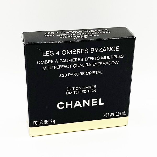 CHANEL レキャトルオンブルビザンス　328 パリュールクリスタル2ｇ 限定アイシャドウパレット】レ キャトル オンブル ビザンス
