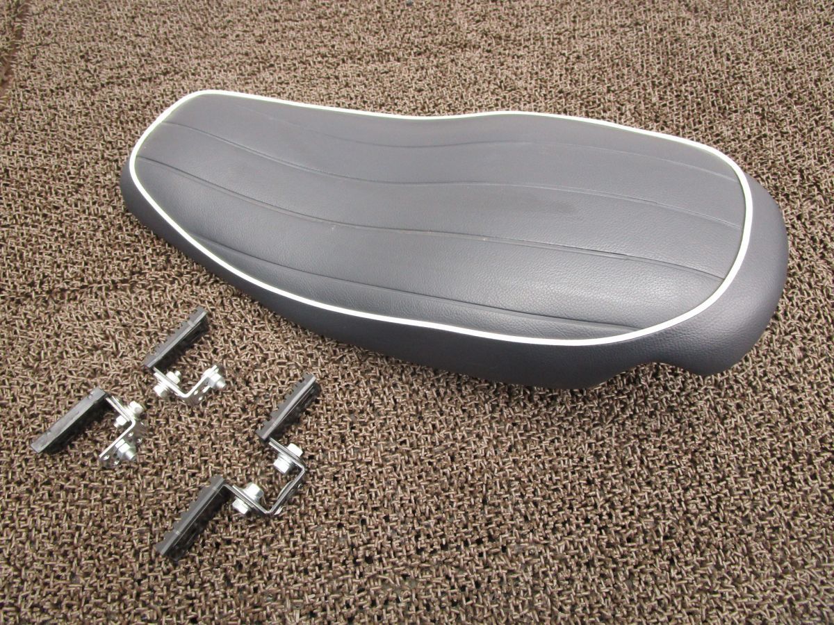 エストレヤ 社外 シート □A5820 BJ250A カスタム素材に カワサキ BJ250AE Estrella キャブ車