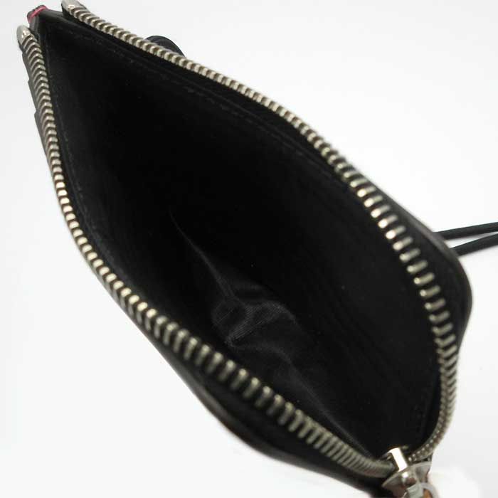 モンクレール カードケース MONCLER ロゴ ネックストラップ付 カード  