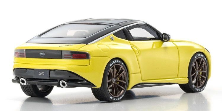 おまけ2台 京商 NISSAN フェアレディZ Prototype イエロー 京商 1/43 日産 フェアレディ Z プロトタイプ クーペ 2023