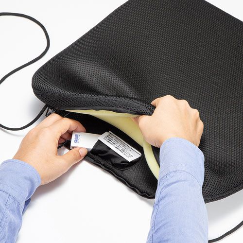 サンワサプライ スマートクッション SNC-CS3-BLEBK