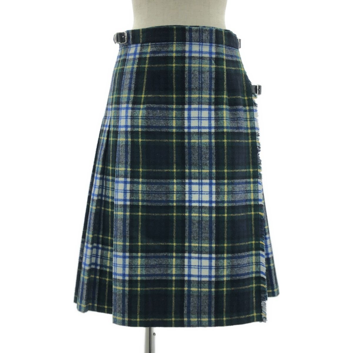 O'NEIL OF DUBLIN / オニールオブダブリン | ウール チェック プリーツ