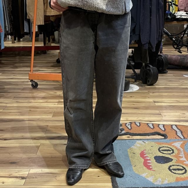 【LEVI’S/リーバイス】USA ブラックデニム505
