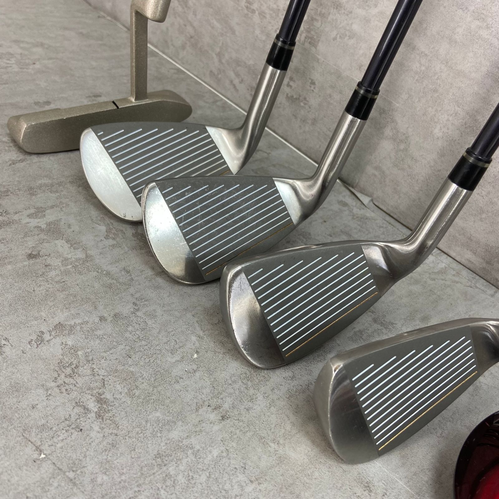 【新品未使用】FILA　ゴルフクラブ　レディース　スターターセット　8本／フィラ FILA GOLF フィラゴルフ スターターセット レディース クラブ 8本