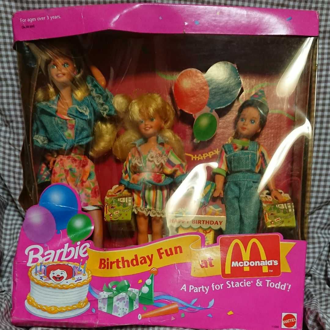 激レア☆バービー Barbie 3体セットにて マテル社 five272.jpg