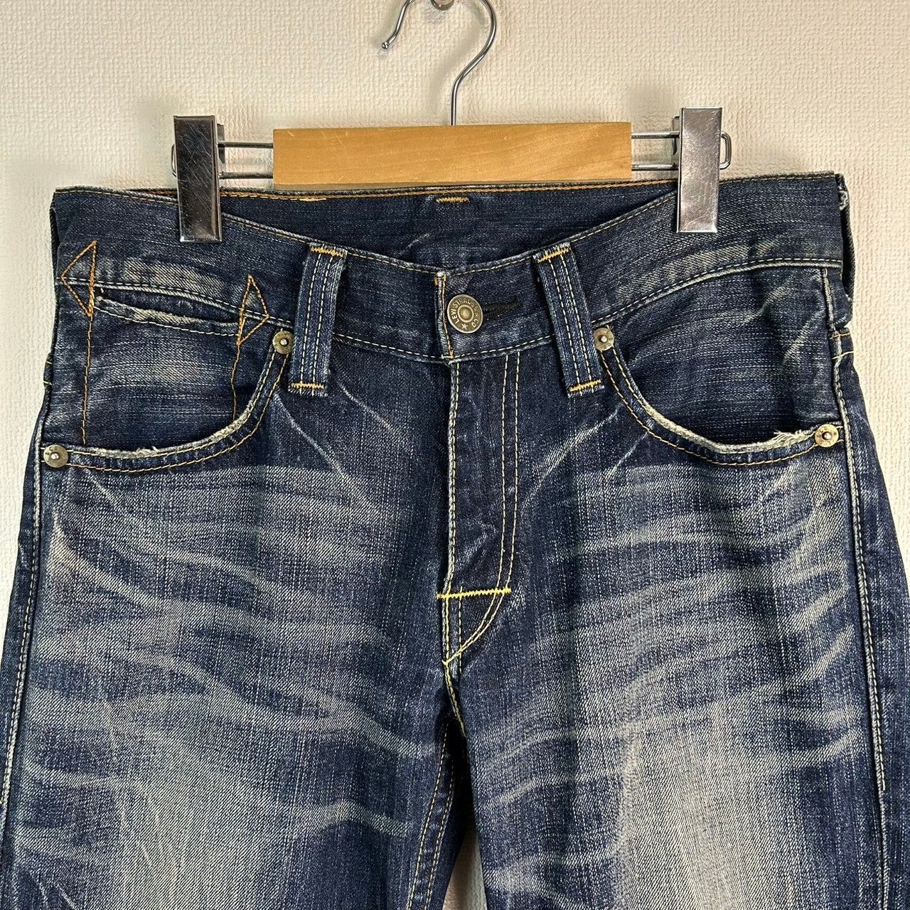 デニム Zara Buckle Detail Wide-Leg Jeans Jeans with an adjustable