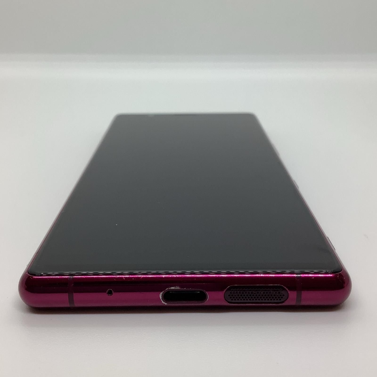 SoftBank/Xperia5  901SO SiMフリー 色レッド Xperia 5 901SO[64GB] SoftBank レッド【安心保証】 : ゲオ