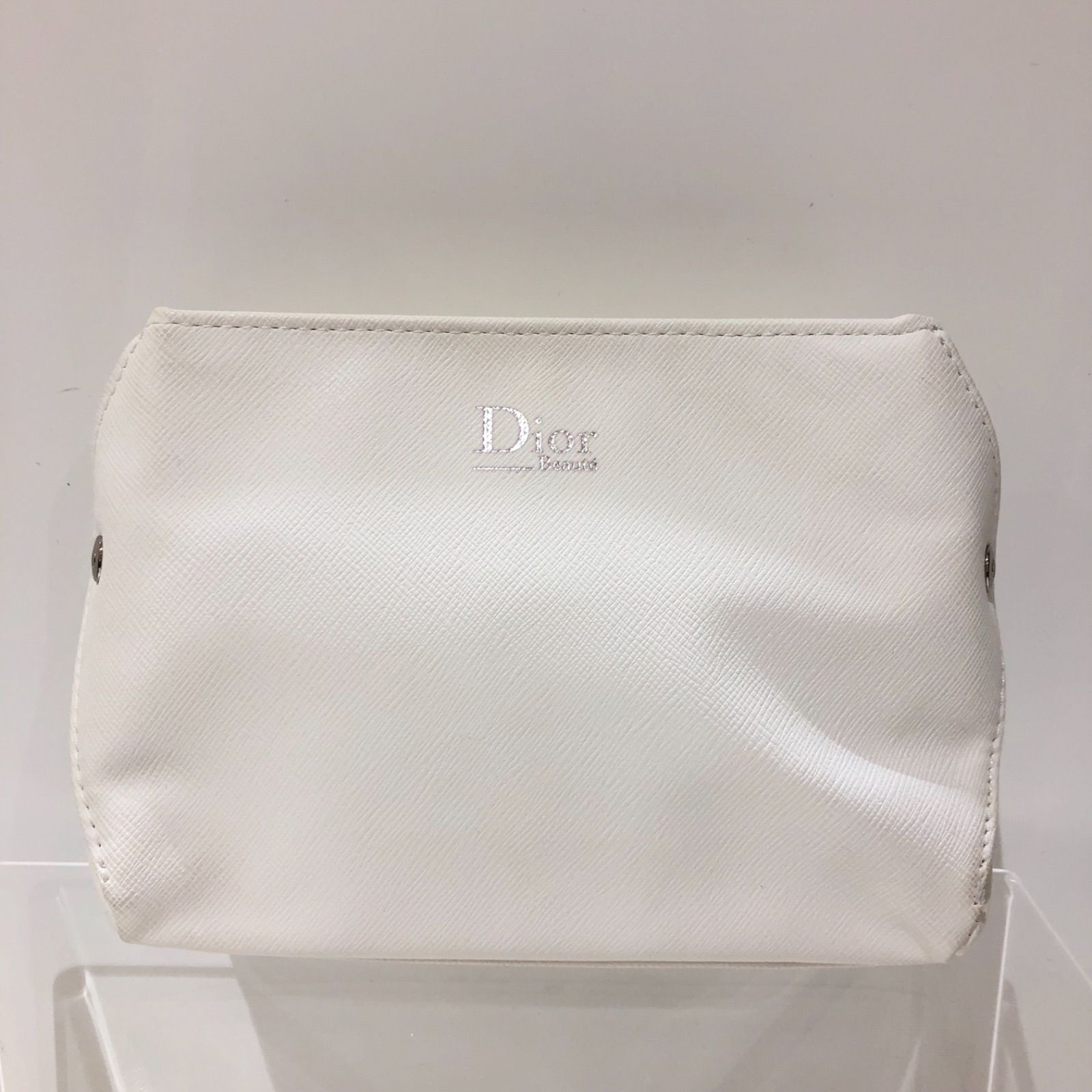 限定製作】 新品 Dior ディオール ポーチ ノベルティ ホワイト