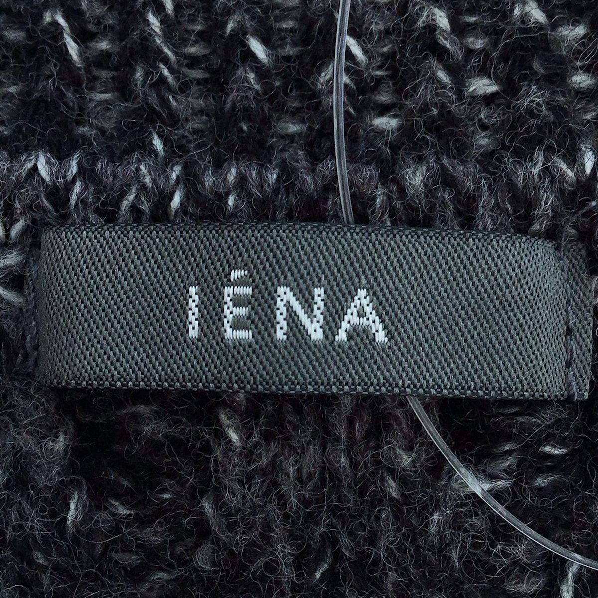 IENA(イエナ) 長袖セーター レディース - グレー×ライトグレー