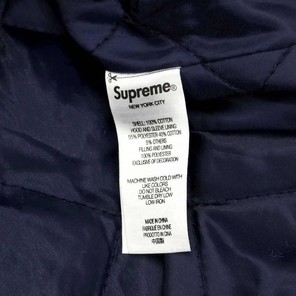 中古】シュプリーム Supreme 2022年秋冬 Fleece Hooded Denim Shirt