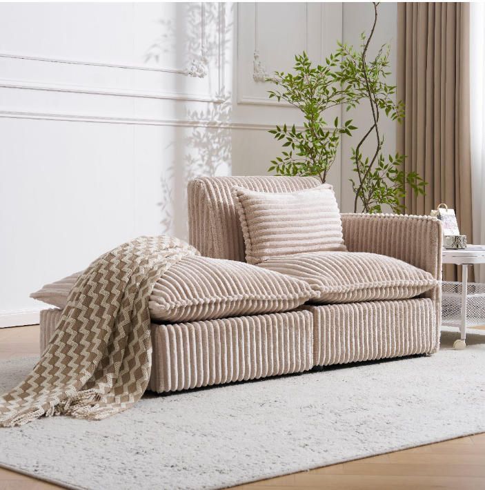 ソファ オットマン×2 LOWYA 1Pソファー 家具・インテリア LOWYA ソファ