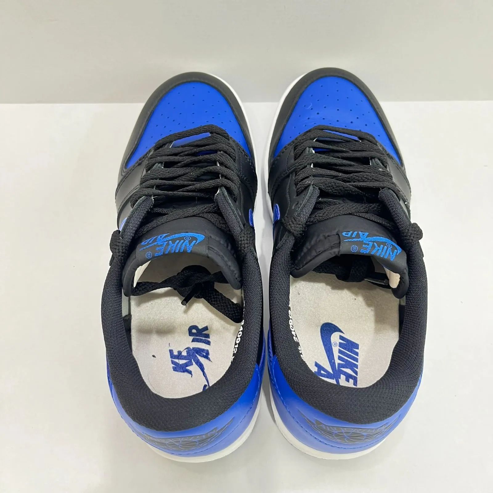 中古 Nike Air Jordan 1 Low '85 Black and Royal Blue 26.5cm