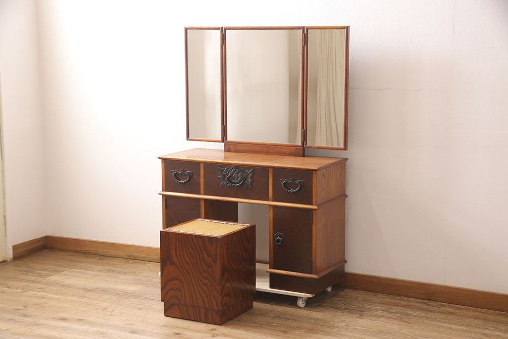 サンハーベスト コスメテーブル 2wayドレッサー デスクドレッサーLT