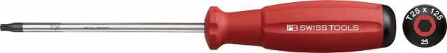 PBスイスツールズスイスグリップレインボートルクスドライバーT258400-25-120RE(PB SWISS TOOLS)