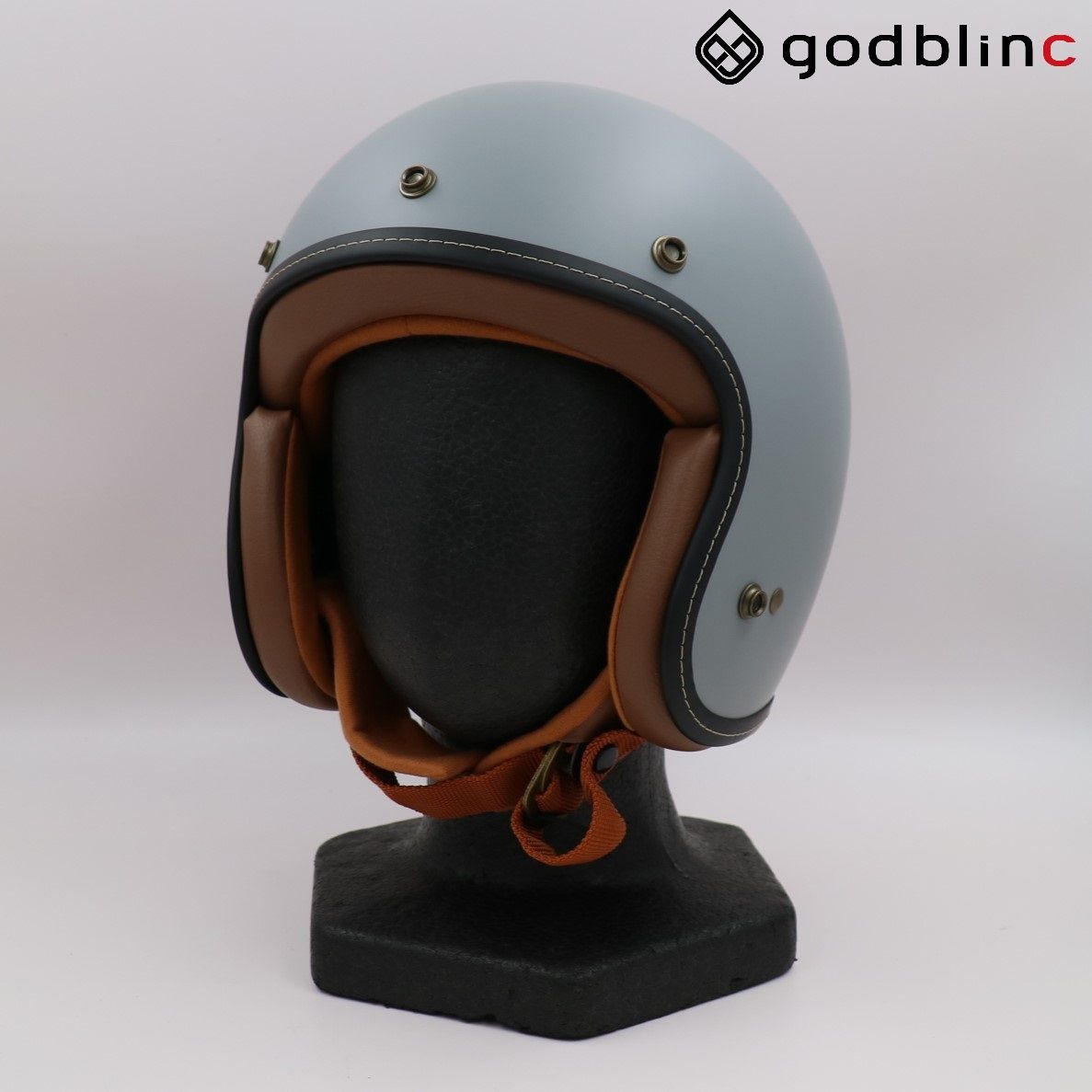 ZEALOT フライボーイジェット2 CARBON HYBRID GRAY MATT|BROWN XLサイズ FJ0023 ジェットヘルメット