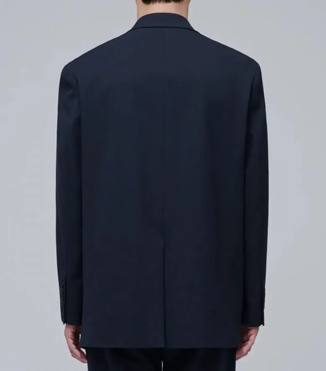 MUSINSA ムシンサ ダブル ブレーザー ネイビー L