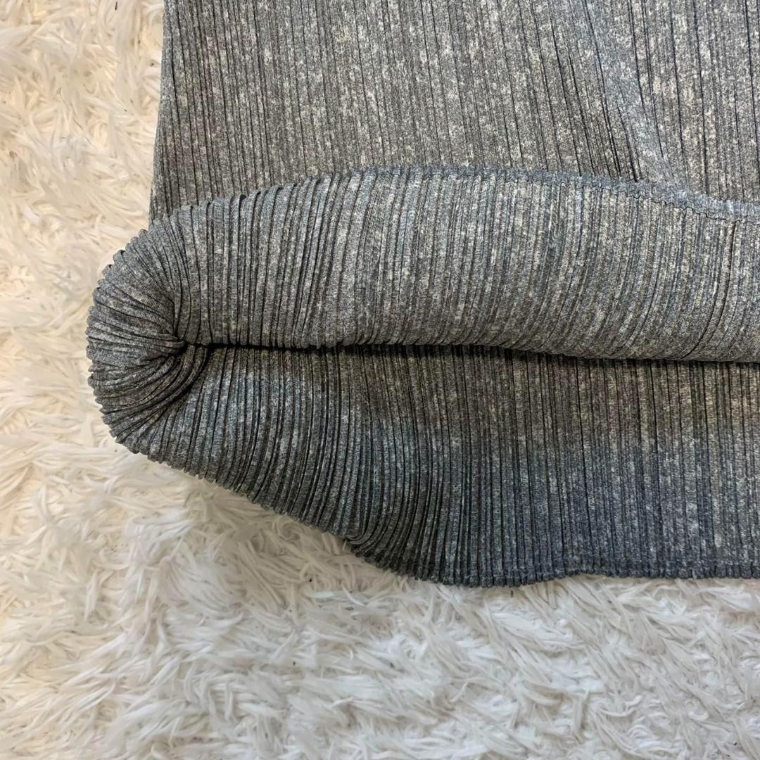PLEATS PLEASE グレー ロングコート　未使用　タグ付き 新品未使用！ イッセイミヤケ プリーツプリーズ PLEATS PLEASE