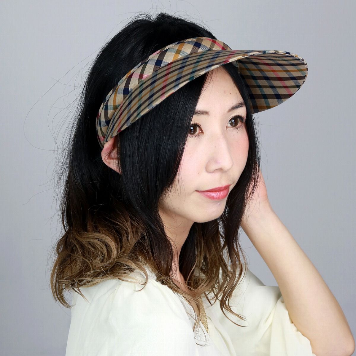 アルチビオ ツバ長サンバイザー☆新品未使用☆即購入コメントで千円