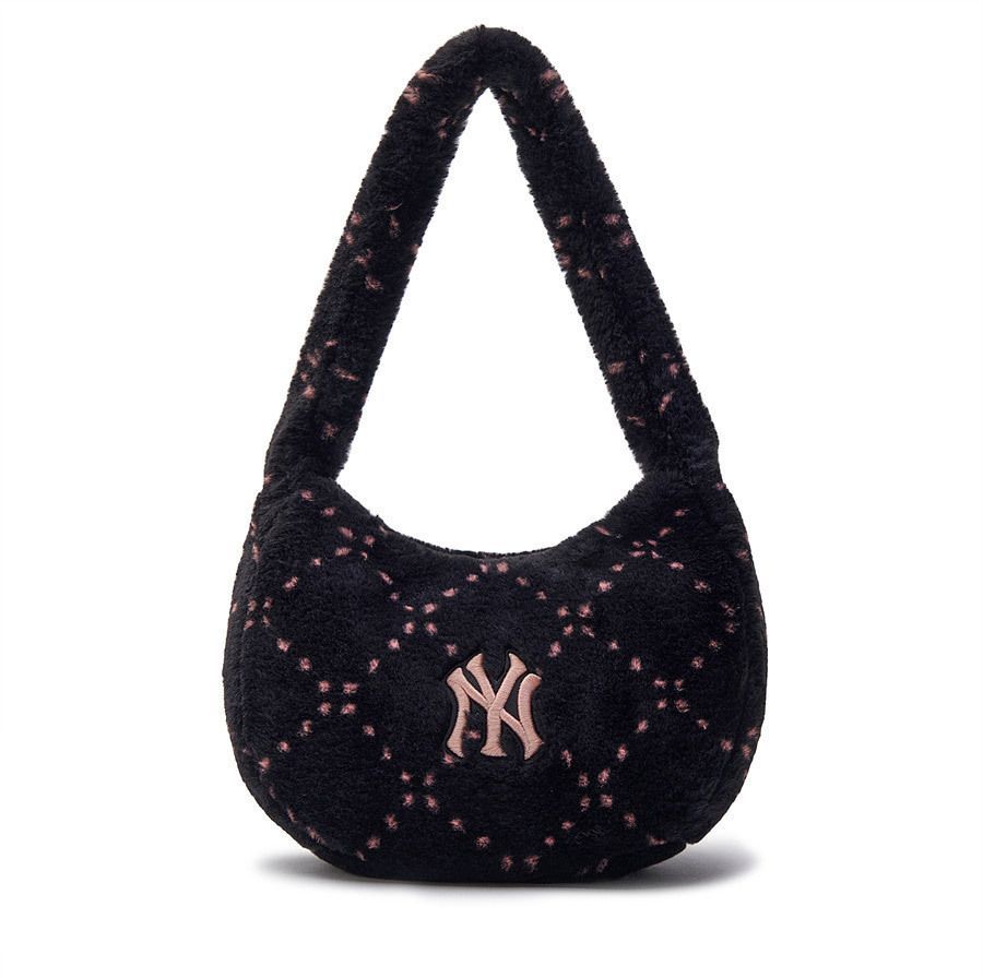 セール] MLB KOREA ホーボーバッグ トートバッグ DIA MONOGRAM FUR