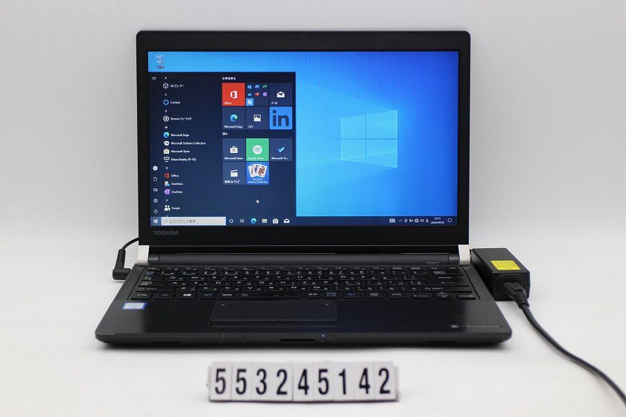 東芝 dynabook R73/J Core i5 7200U 2.5GHz/8GB/256GB(SSD)/Multi/13.3W/FWXGA(1366x768)/Win10 【553245142】
