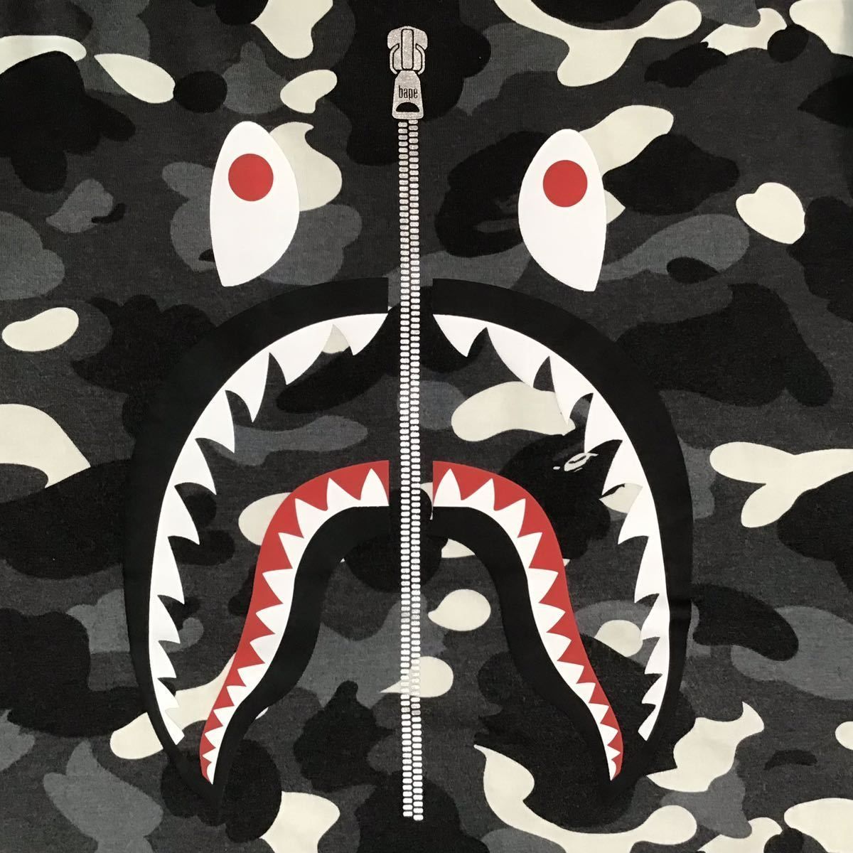 ☆蓄光☆ XL City camo シャーク 長袖 Tシャツ shark a bathing ape BAPE エイプ ベイプ アベイシングエイプ  WGM - メルカリ