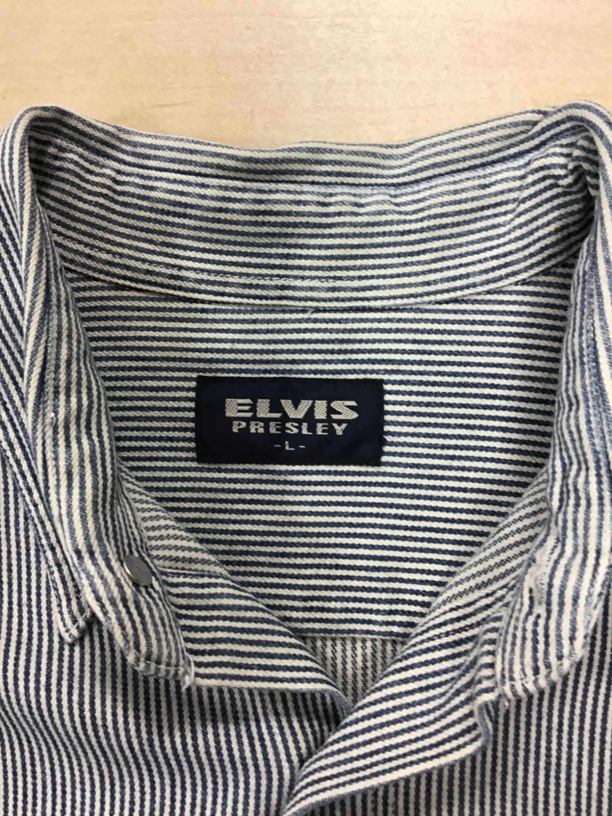 KAPITAL キャピタル ヒッコリーストライプ イージージャケット M ELVIS