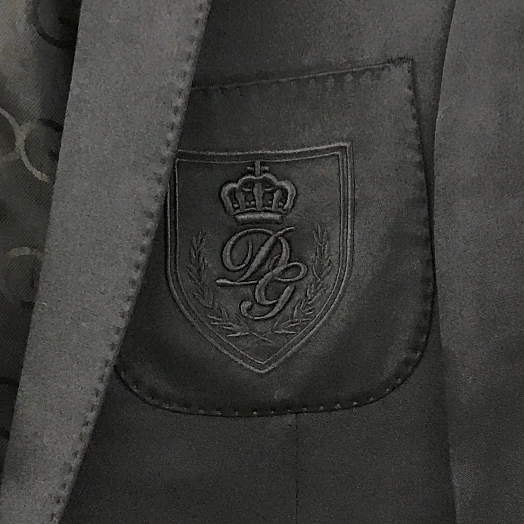 ドルガバ☆ジャケット メンズ44 Z1557 ドルガバ DOLCE&GABBANA メンズ ジャケット テーラード シングル