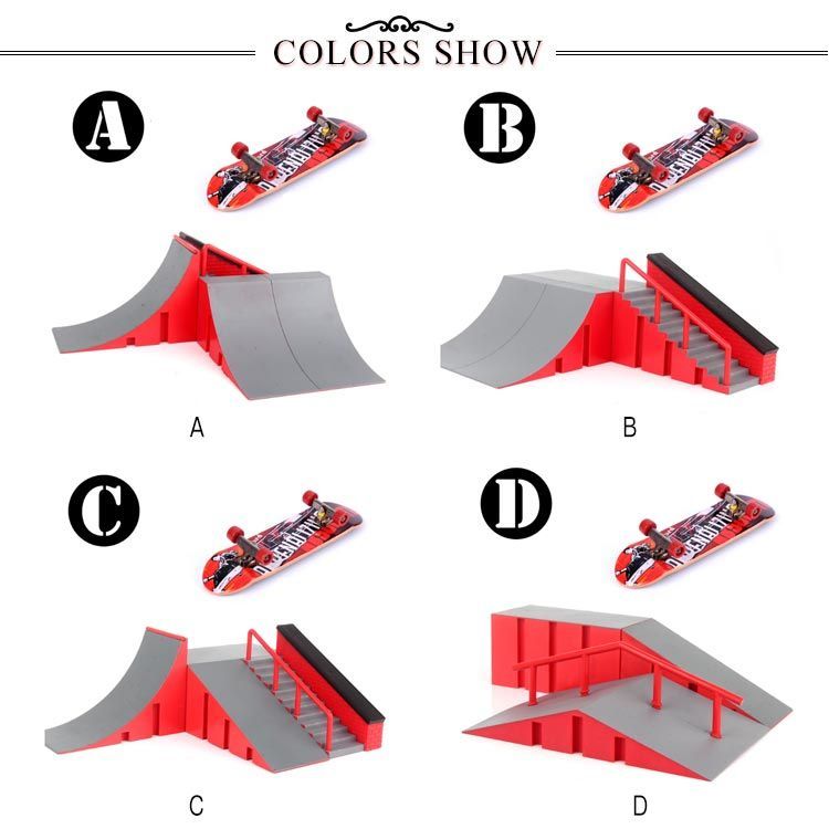 ミニスケ 指スケ パーク セット 指スケ スケートボード スケボー ミニスケボー 指スケボー アレンジ 組立 ミニチュアサイズ 誕生日 プレゼント ギフト 初心者 コース 入門 セット#innsh697301