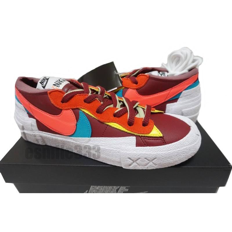 【送料無料匿名配送新品】国内黒タグ Sacai × KAWS × Nike Blazer Low 