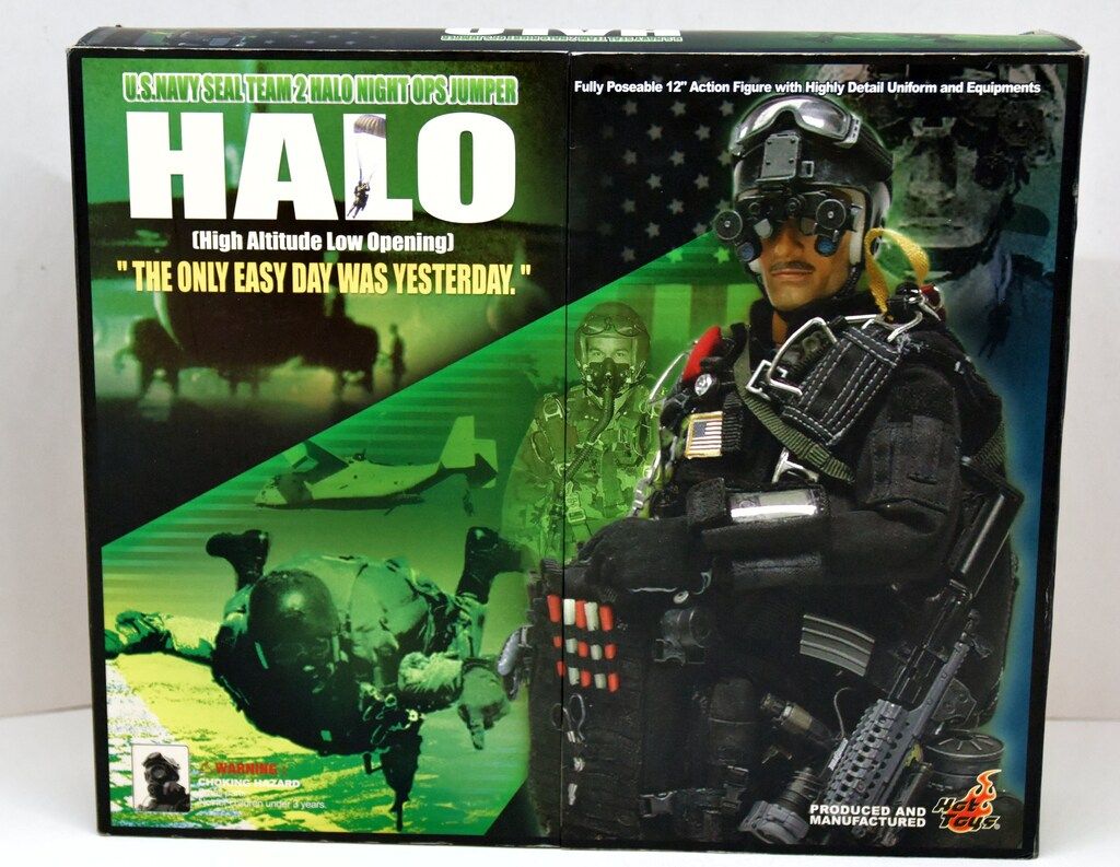 Hot Toys HALO|U.S.NAVY SEAL TEAM 2 HALO NIGHT OPS JUMPER