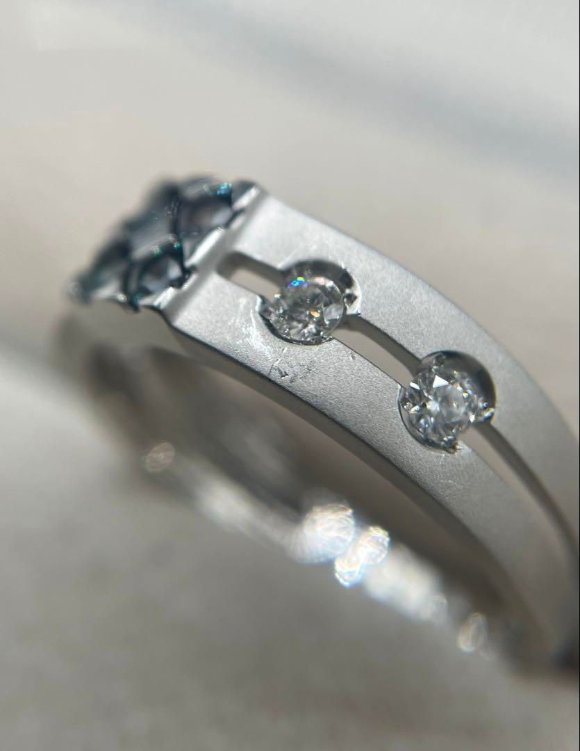 最終交渉可JJ52☆高級 アレキサンドライト0.32ct D リング 鑑付 - メルカリ