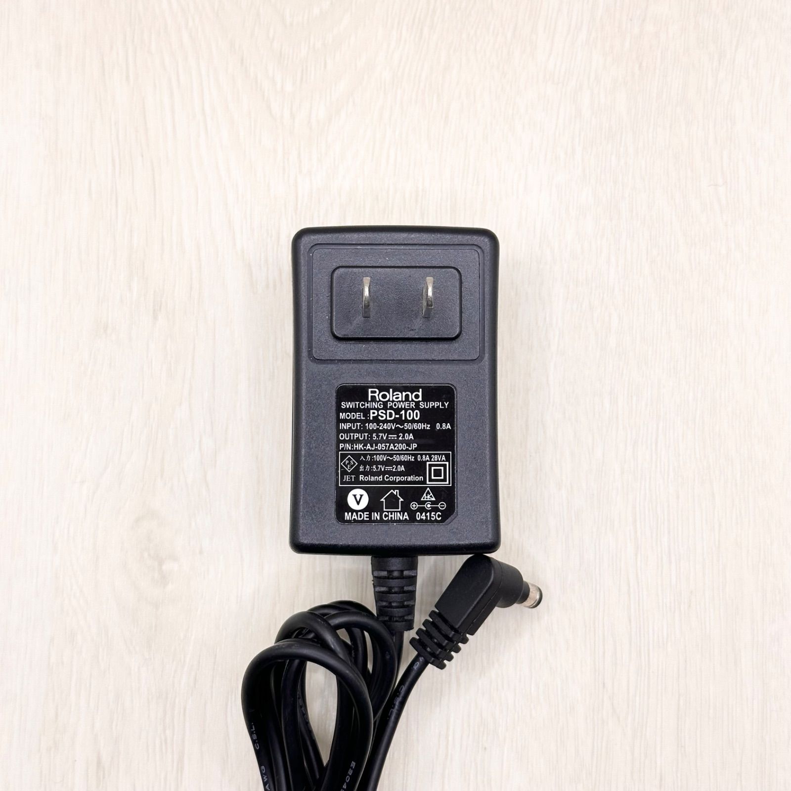 Roland PSD-100 純正 純正品 5.7V 2A ACアダプター アダプタ